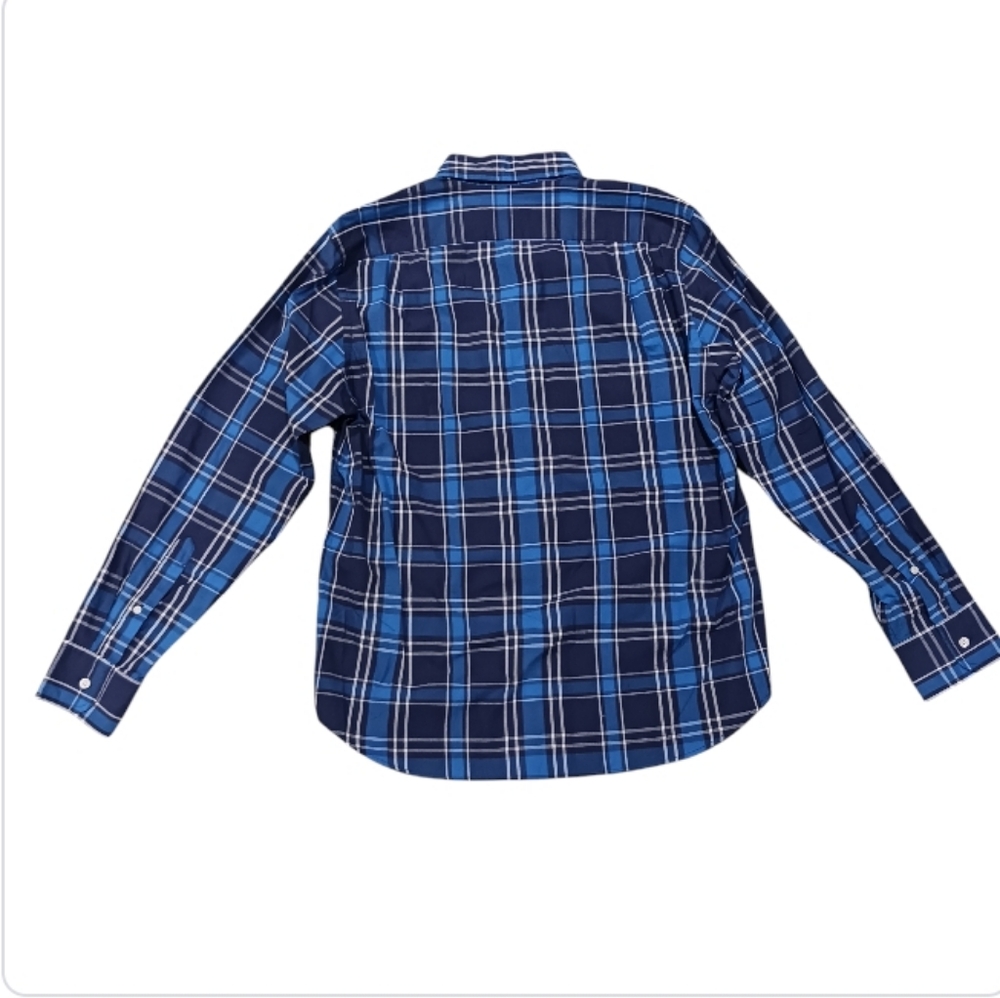 J. Crew Button Down Long Sleeve Plaid Tartan Shirt Preppy Casual - Picture 5 of 8